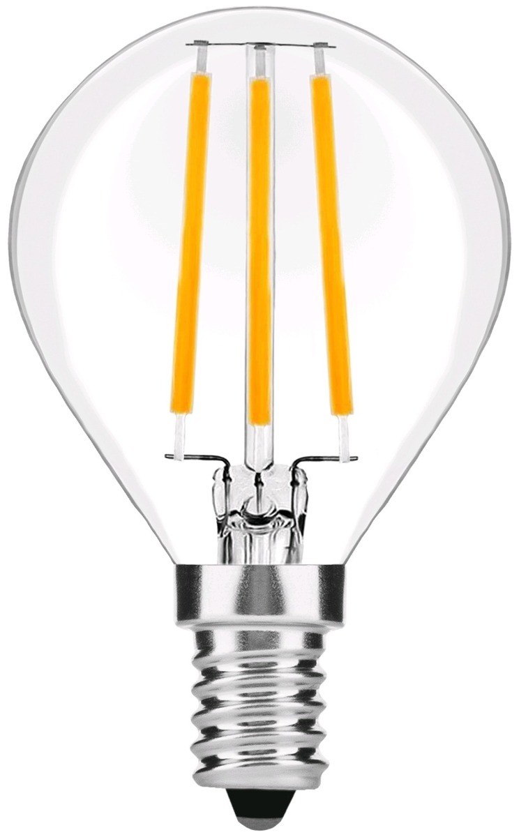 Avide LED Filament Σφαιρική 4W E14 360° Λευκό 4000K - Image 2