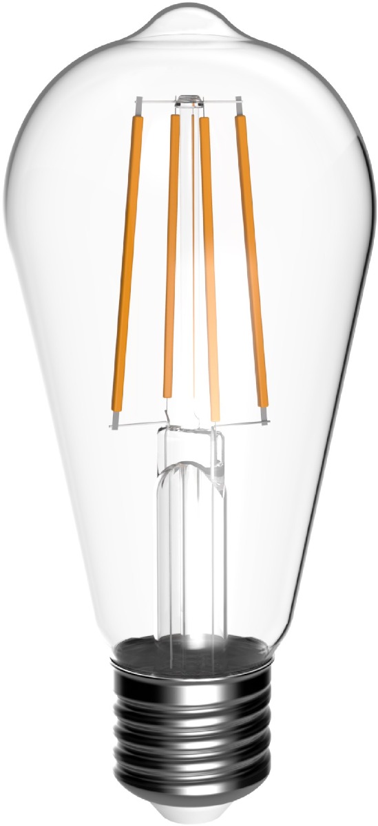 Avide LED Filament ST58 4.9W E27 Θερμό 2700K Super Υψηλής Φωτεινότητας - Image 2