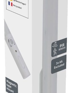 Avide LED Cabinet Light 0.7W PIR 3000K 3xAA excl.