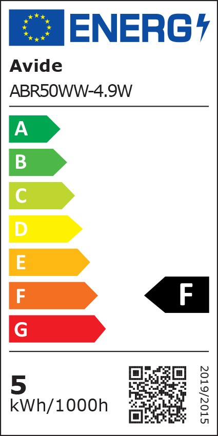 Avide LED R50 4.9W E14 WW 3000K - Image 3
