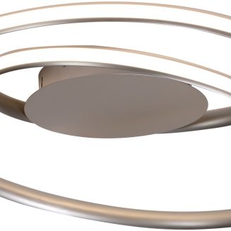 Avide LED Κρεμαστό Φωτιστικό Οροφής Carmella 43W Λευκό 4000Κ