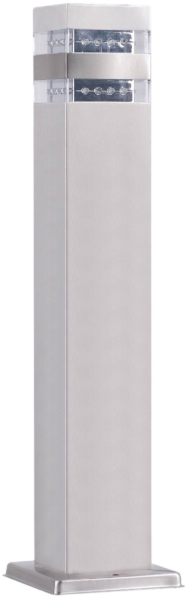 Avide Outdoor Post Lamp Jolla LED 2W WW 500mm IP44 Satin Nickel - Image 2