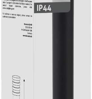 Avide Outdoor Post Lamp Sunset LED 1.5W WW 500mm IP44 Black