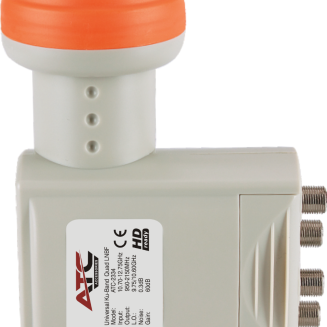 ATC LNB ATC-2334 Τετραπλό Quad (για 4 Δέκτες)