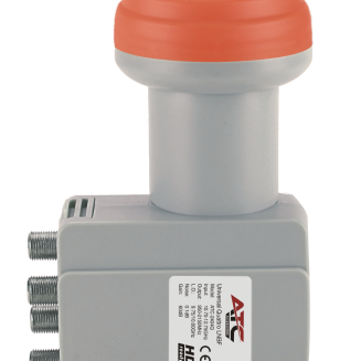 ATC LNB ATC-2404 Τετραπλό Quattro (για Πολυδιακόπτες)