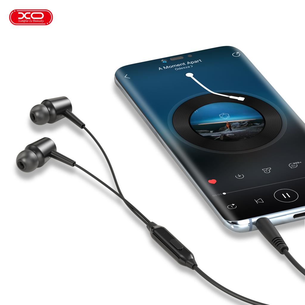 XO EP57 in-ear 3.5mm Handsfree Μαύρο - Image 6
