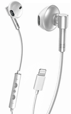 XO EP61 Handsfree Lighting Silver - Image 12