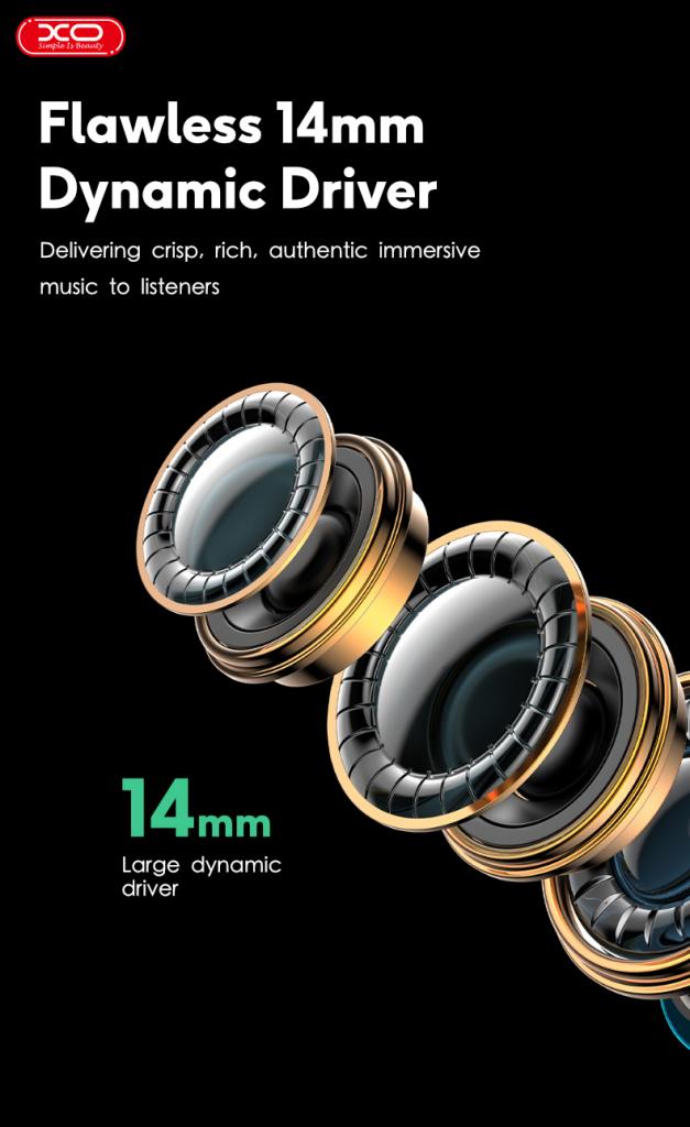 XO EP61 Handsfree Lighting Silver - Image 5