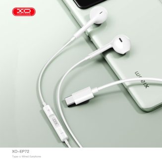 XO EP72 Original Series Second Generation Type-C Digital Decoded Half In ear Earphone White