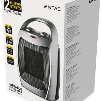 Entac Portable PTC heater 750/1500W