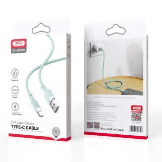 XO NB208 Liquid Silicone Data TypeC Cable 1m Green