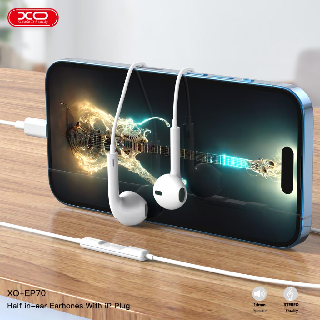 XO EP70 Original Series Cracked Lightning Digital Call Earphones - Image 3