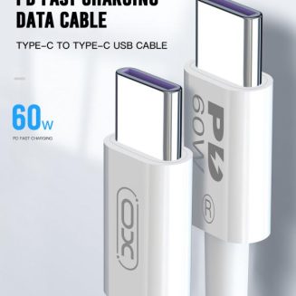 XO NB-Q190A 60W Charger Cable Type-C to Type-C 1m