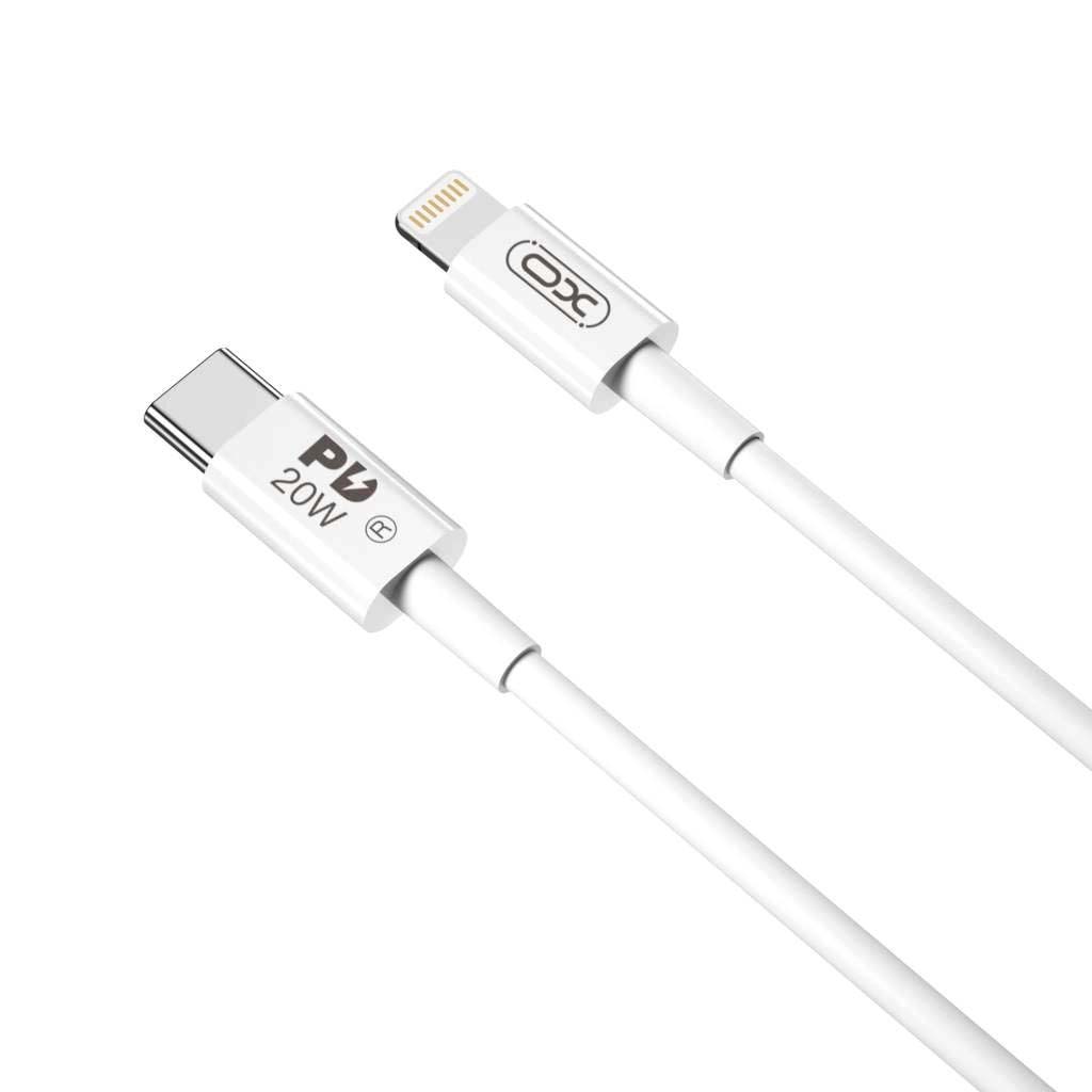 XO NB-Q189A PD 20W Καλώδιο Φόρτισης + Data Type-C σε Lightning 1m - Image 3