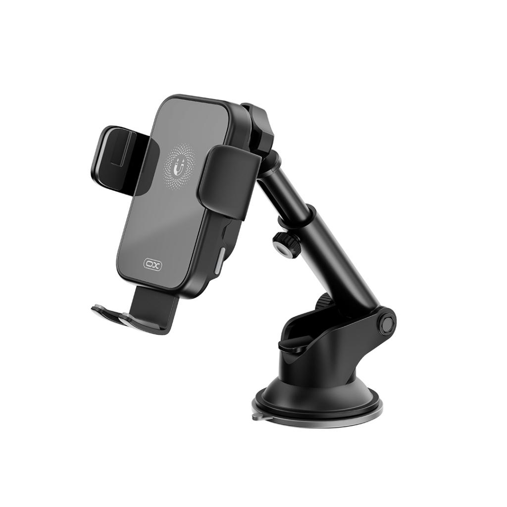 XO WX036 Automatic arm clamp type wireless charging holder for car mounted mobile phones - Image 3