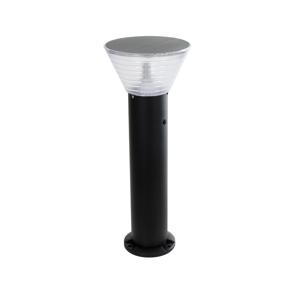 GloboStar® VEGGIE 90550 Φωτιστικό Κήπου - Κολωνάκι Αρχιτεκτονικού Φωτισμού Εξωτερικού Χώρου Μονόφωτο 1 x E27 AC 220-240V - Αδιάβροχο IP65 - Σώμα Αλουμινίου & ABS - Φ23 x Υ60cm - Μαύρο - 2 Χρόνια Εγγύηση - Image 2