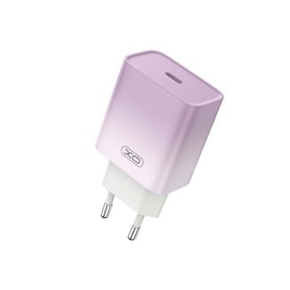 XO CE18 USB-C fast charging charger EU 30W (Purple)