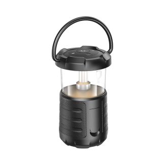 XO F49 Outdoor Dual Speaker Camping Light (Black)