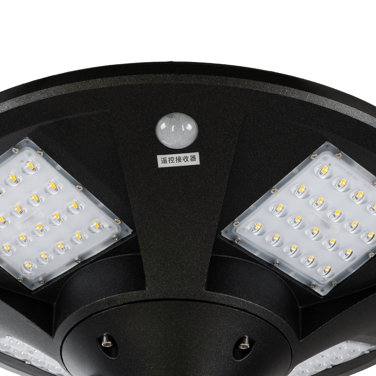 GloboStar® PARK 90501 Αυτόνομο Αδιάβροχο IP65 Ηλιακό Φωτοβολταϊκό Φωτιστικό Στύλου / Κολώνας Πλατείας LED 25W με Ανιχνευτή Κίνησης, Αισθητήρα Νυχτός και Ασύρματο Χειριστήριο Θερμό Λευκό 2700K Φ50 x Υ20cm - Image 9