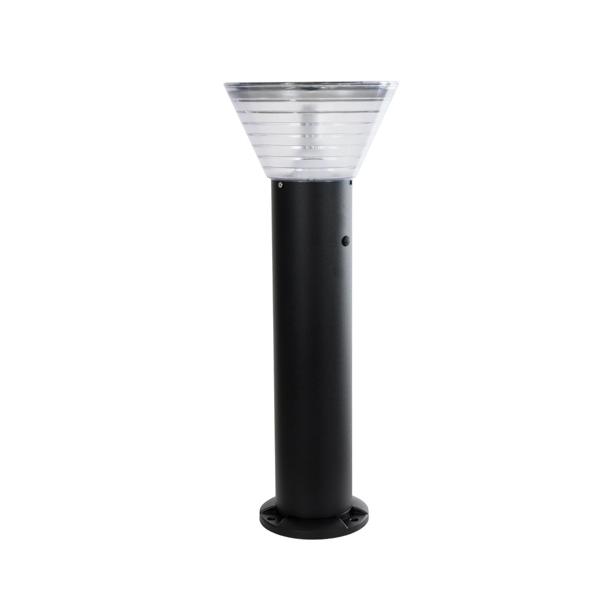 GloboStar® VEGGIE 90550 Φωτιστικό Κήπου - Κολωνάκι Αρχιτεκτονικού Φωτισμού Εξωτερικού Χώρου Μονόφωτο 1 x E27 AC 220-240V - Αδιάβροχο IP65 - Σώμα Αλουμινίου & ABS - Φ23 x Υ60cm - Μαύρο - 2 Χρόνια Εγγύηση - Image 3