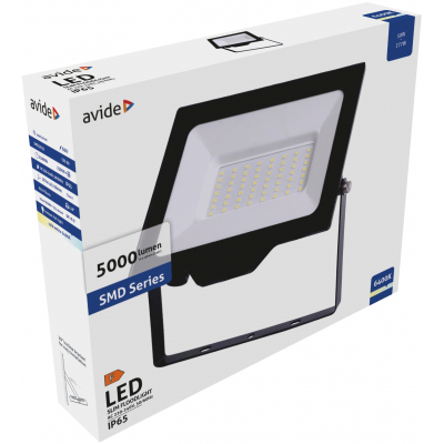 Avide LED Flood Light Slim SMD 50W CW 6400K - Image 2