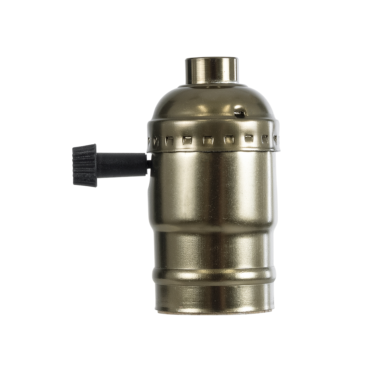 GloboStar® 78964 Ντουί Vintage Industrial Retro E27 με Διακόπτη ON/OFF - Μπρούτζινο - Μ5.5 x Π3.6 x Υ7cm - Image 4