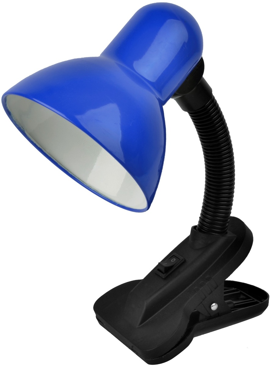 Avide Basic Desk Lamp Clip Blue Max 60W