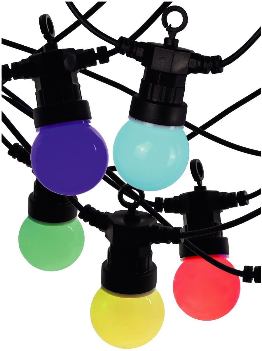 Avide Outdoor String 5m RGB linkable - with remote - Image 2