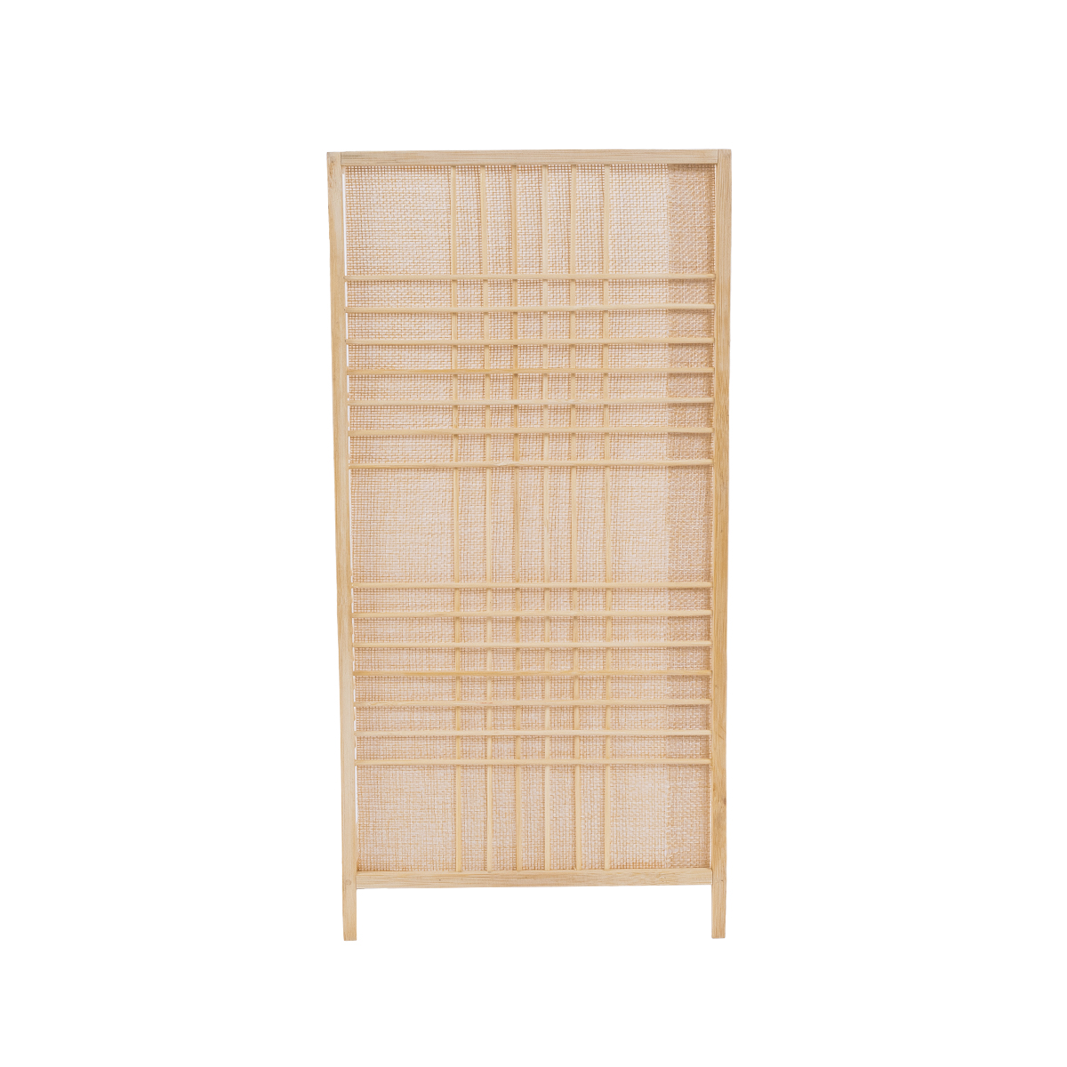 GloboStar® JUNIE 01997 Boho Επιτραπέζιο Φωτιστικό Πορτατίφ Μονόφωτο 1 x E27 AC220-240V IP20 - Μ20 x Π20 x Υ40cm - Μπεζ Ύφασμα με Μπεζ Ξύλινο Μπαμπού Πλέγμα - 5 Χρόνια Εγγύηση - Image 4