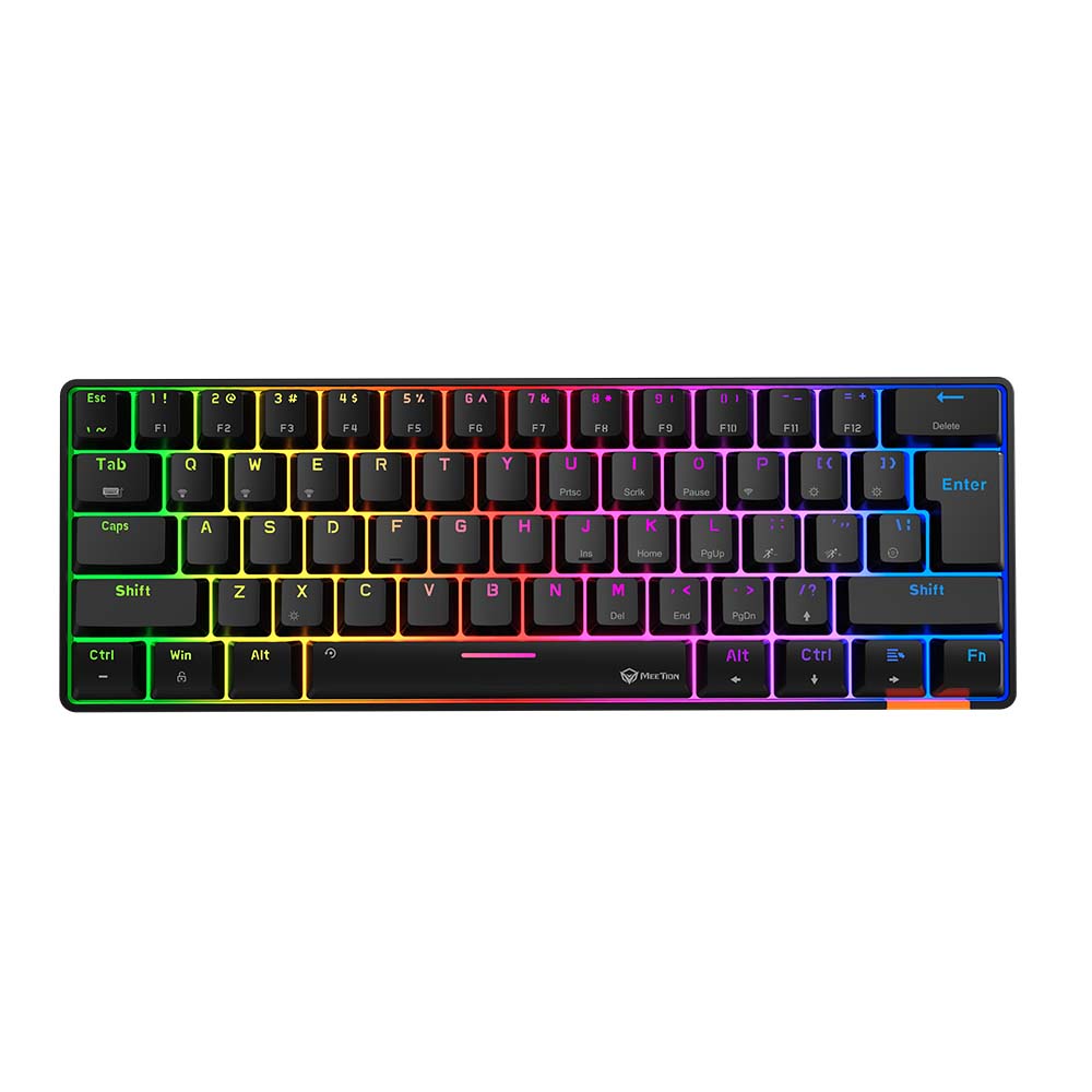 MT-MK005BT Bluetooth Μηχανικό Gaming πληκτρολόγιο US Μαύρο