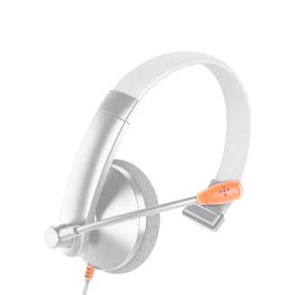 Meetion HP002U Ενσύρματο Ακουστικό Τηλεφωνίας / Λευκό