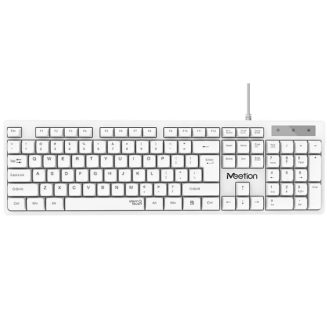 MT-K300 Standard USB Ενσύρματο Πληκτρολόγιο Λευκό