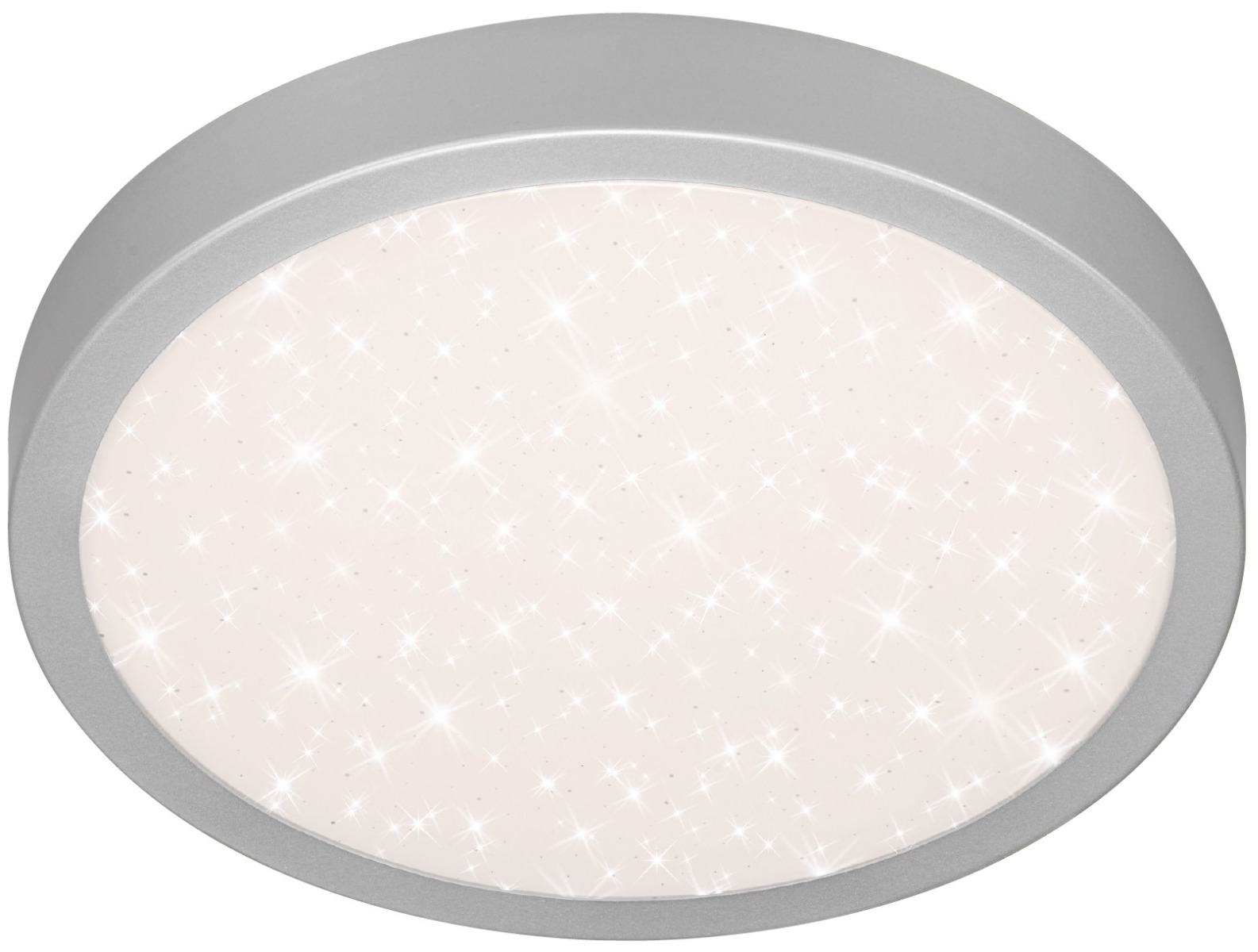Avide LED Ceiling Lamp Oyster Pandora V2 Starry Silver 24W 380*50mm NW 4000K - Image 2