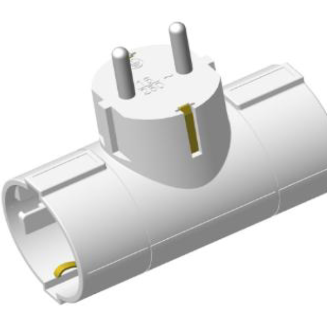 Entac Ταφ Σούκο T (Earthed) Οριζόντιος