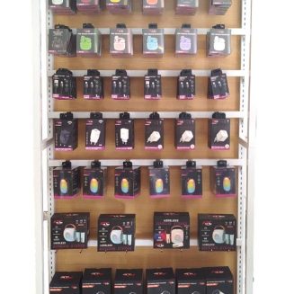 ATC Floor Wood Metal Display (220cm X 100cm X 28cm)