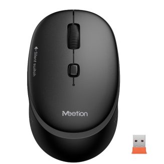 Meetion MT-R571 2.4G Ασύρματο Ποντίκι Μαύρο