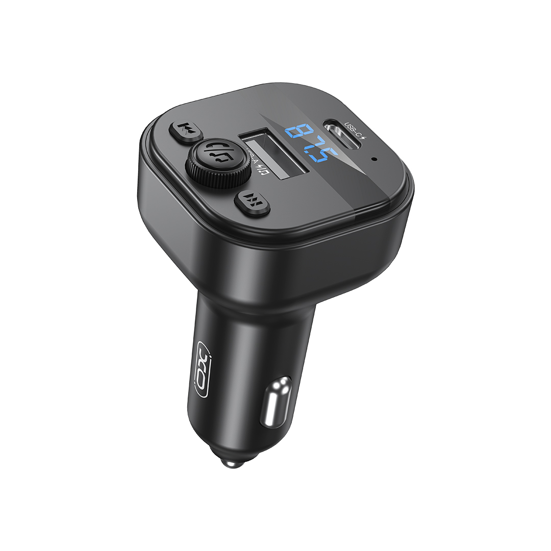 XO BCC18 Smart Bluetooth MP3 Φορτιστής Αυτοκινήτου Type-C 3A - Image 2