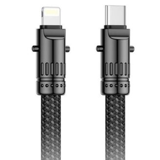 XO NB-Q288A Καλώδιο Κράμα Ψευδαργύρου Lightning σε Type-c 27W