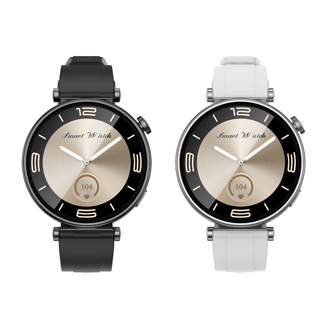 XO GT4 mini AMOLED Smart Αθλητικό Ρολόι SmartWatch Ασημί - Image 5