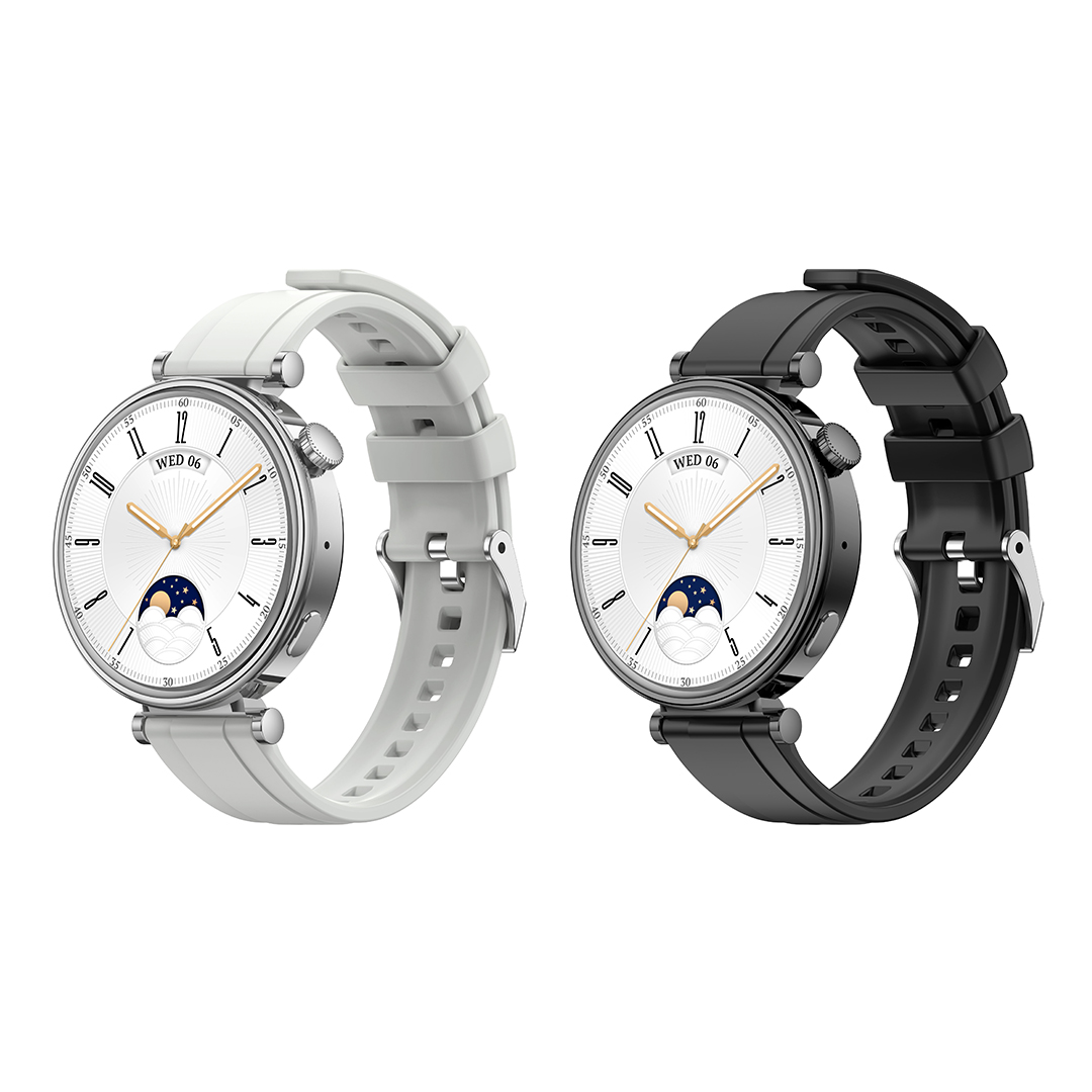 XO GT4 mini AMOLED Smart Αθλητικό Ρολόι SmartWatch Μαύρο - Image 4