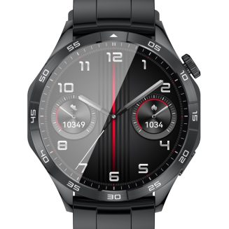 XO Watch4 AMOLED Smart Αθλητικό Ρολόι Κλήσεων Μαύρο