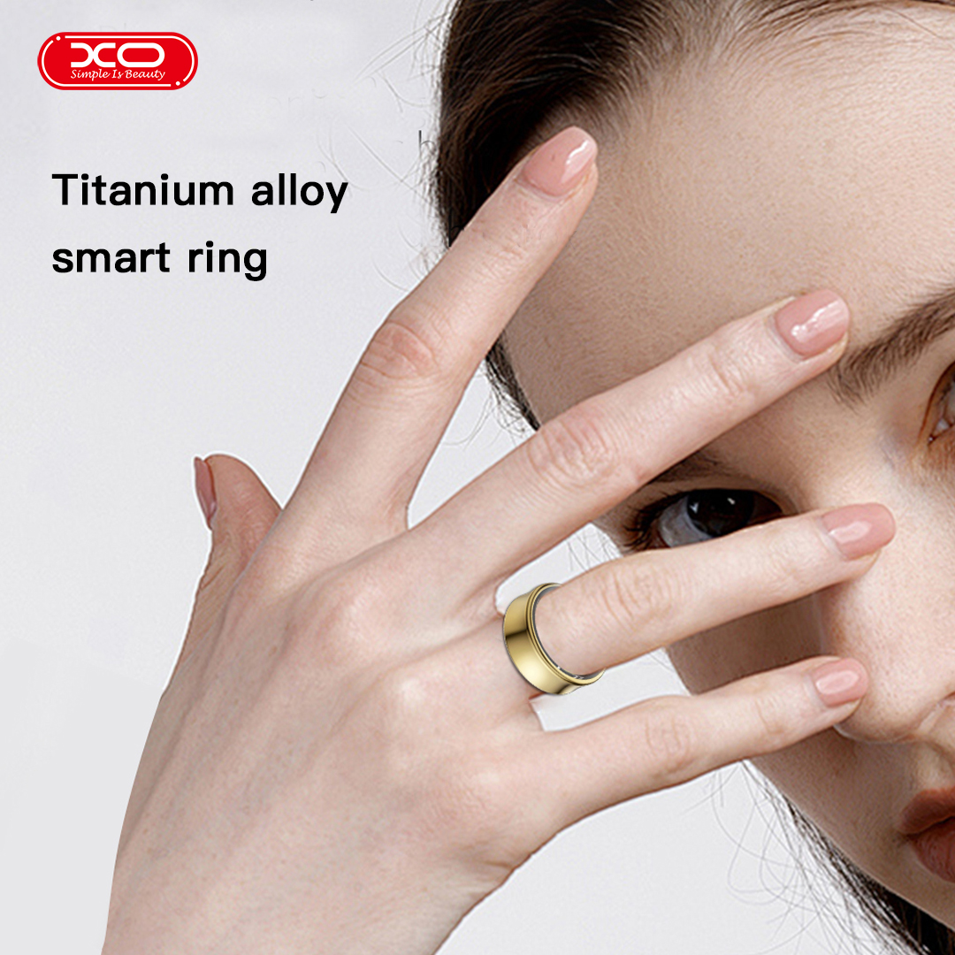XO RS01 Smart Δαχτυλίδι Μέγεθος 10 Μαύρο - Image 3