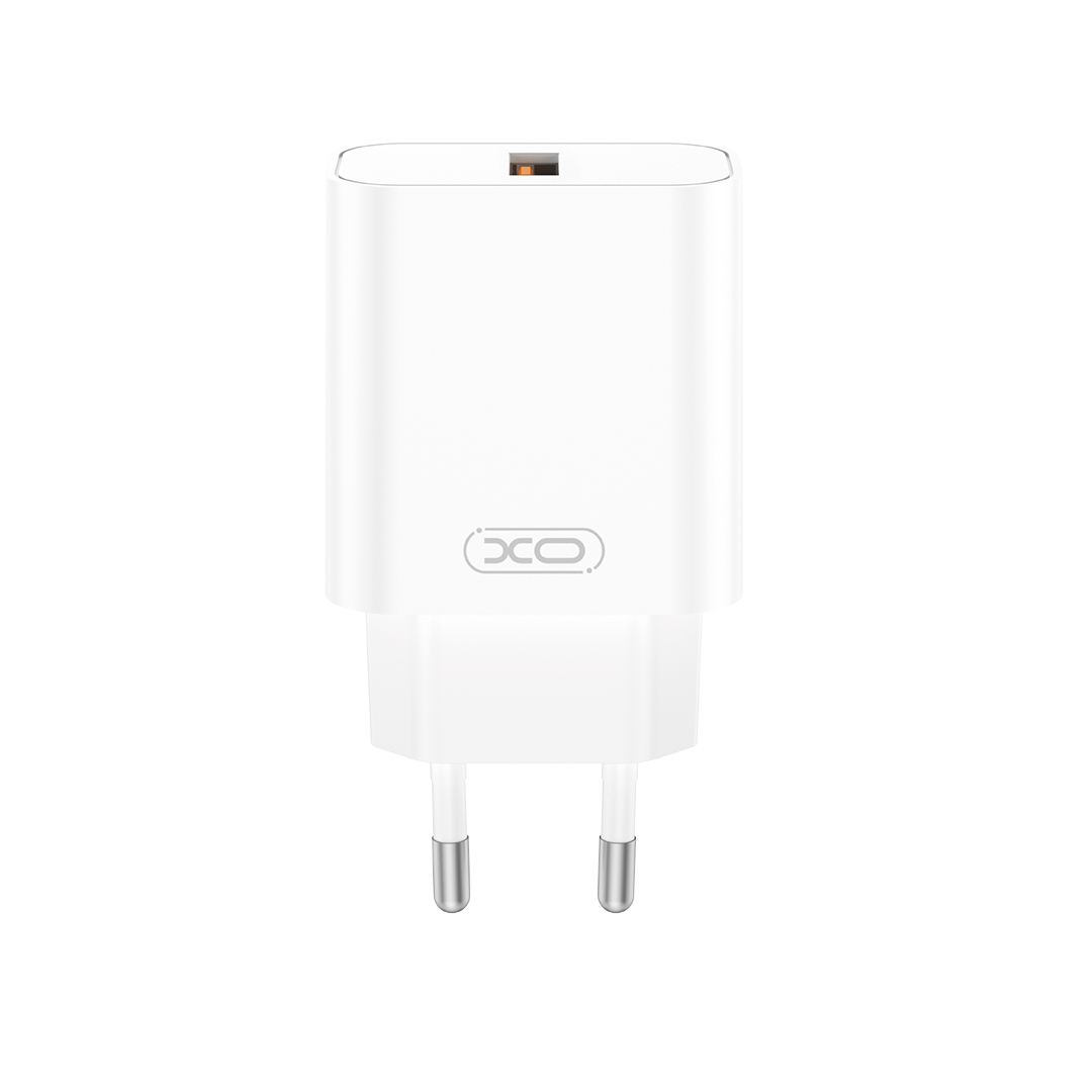 XO CE33 (EU) QC3.0 18W Μονό USB-A Γρήγορος Φορτιστής