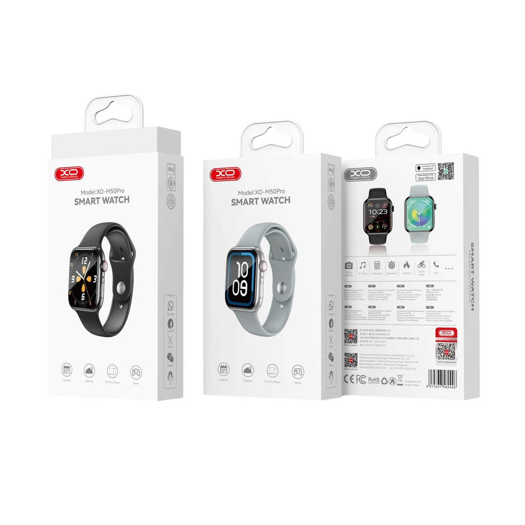 XO M50 PRO Μαγνητικό Smartwatch Μαύρο - Image 5