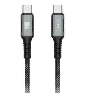 XO NB-Q267 Μαγνητικό Type-c σε Type-c 60W Καλώδιο Δεδομένων 1M