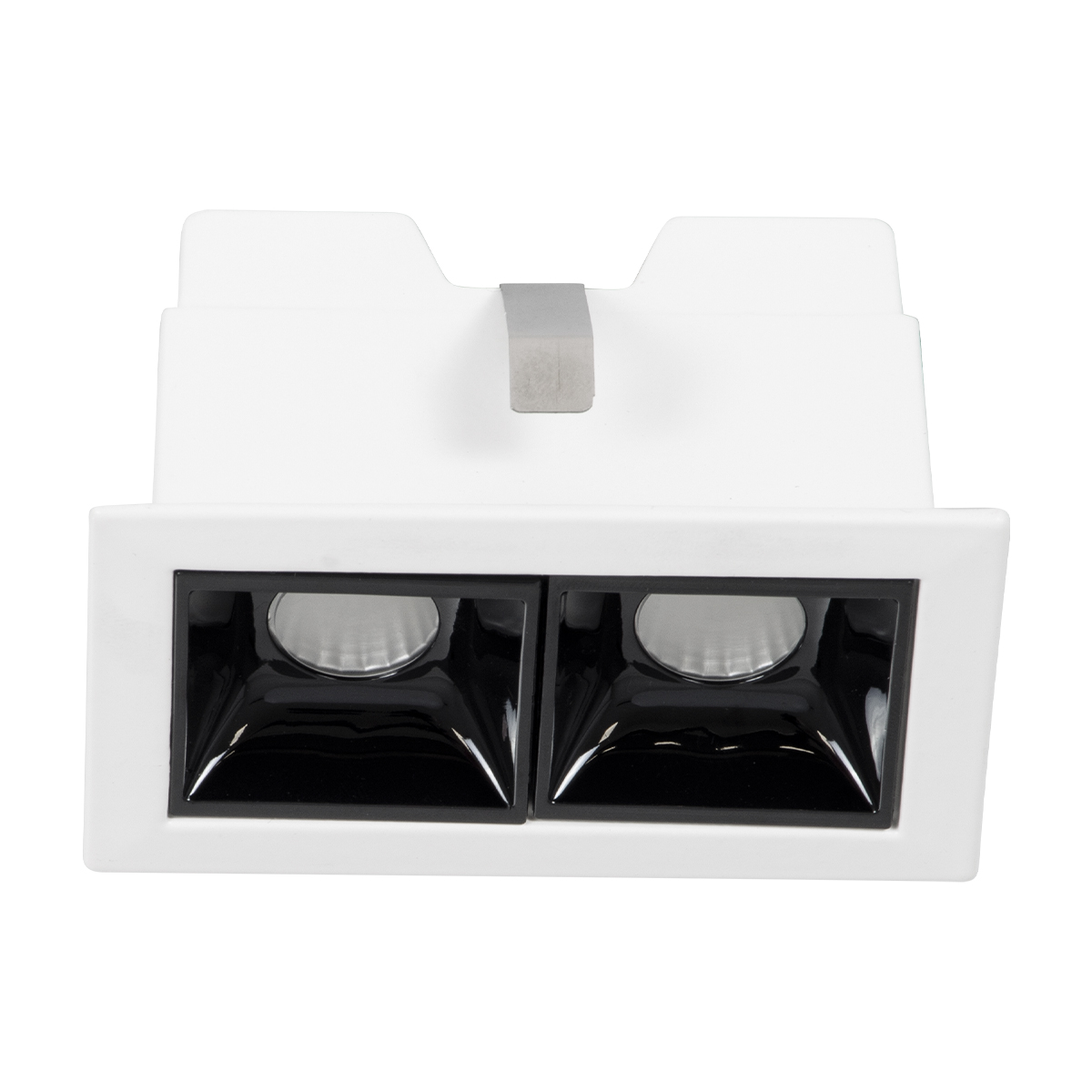 GloboStar® LUMINAR SUPERIOR 60316 Χωνευτό LED Spot Downlight TrimLess 4W 560lm 36° AC 220-240V IP20 Μ7.5 x Π4.3 x Υ4.5cm - Λευκό με Μαύρο Κάτοπτρο - Φυσικό Λευκό 4500K - Bridgelux High Lumen Chip Gen2 - TÜV Certified Driver - 5 Years Warranty - Image 4