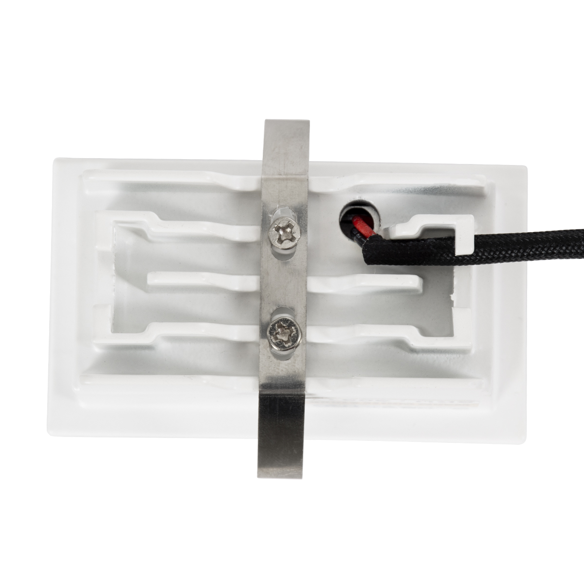GloboStar® LUMINAR SUPERIOR 60316 Χωνευτό LED Spot Downlight TrimLess 4W 560lm 36° AC 220-240V IP20 Μ7.5 x Π4.3 x Υ4.5cm - Λευκό με Μαύρο Κάτοπτρο - Φυσικό Λευκό 4500K - Bridgelux High Lumen Chip Gen2 - TÜV Certified Driver - 5 Years Warranty - Image 5