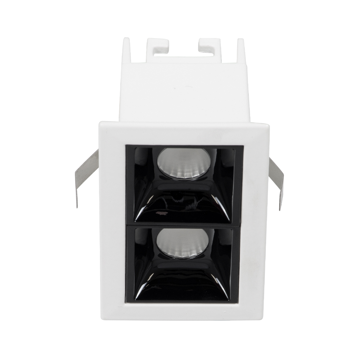 GloboStar® LUMINAR SUPERIOR 60316 Χωνευτό LED Spot Downlight TrimLess 4W 560lm 36° AC 220-240V IP20 Μ7.5 x Π4.3 x Υ4.5cm - Λευκό με Μαύρο Κάτοπτρο - Φυσικό Λευκό 4500K - Bridgelux High Lumen Chip Gen2 - TÜV Certified Driver - 5 Years Warranty - Image 7