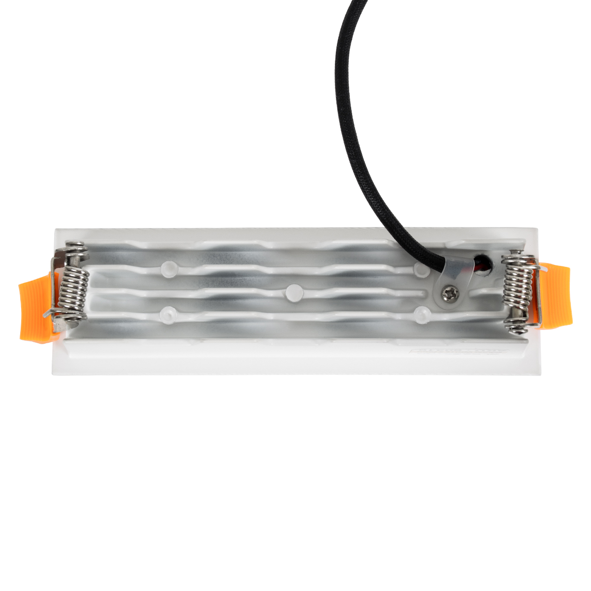 GloboStar® LUMINAR SUPERIOR 60318 Χωνευτό LED Spot Downlight TrimLess 10W 1400lm 36° AC 220-240V IP20 Μ14.8 x Π4.3 x Υ4.5cm - Λευκό με Μαύρο Κάτοπτρο - Φυσικό Λευκό 4500K - Bridgelux High Lumen Chip Gen2 - TÜV Certified Driver - 5 Years Warranty - Image 5