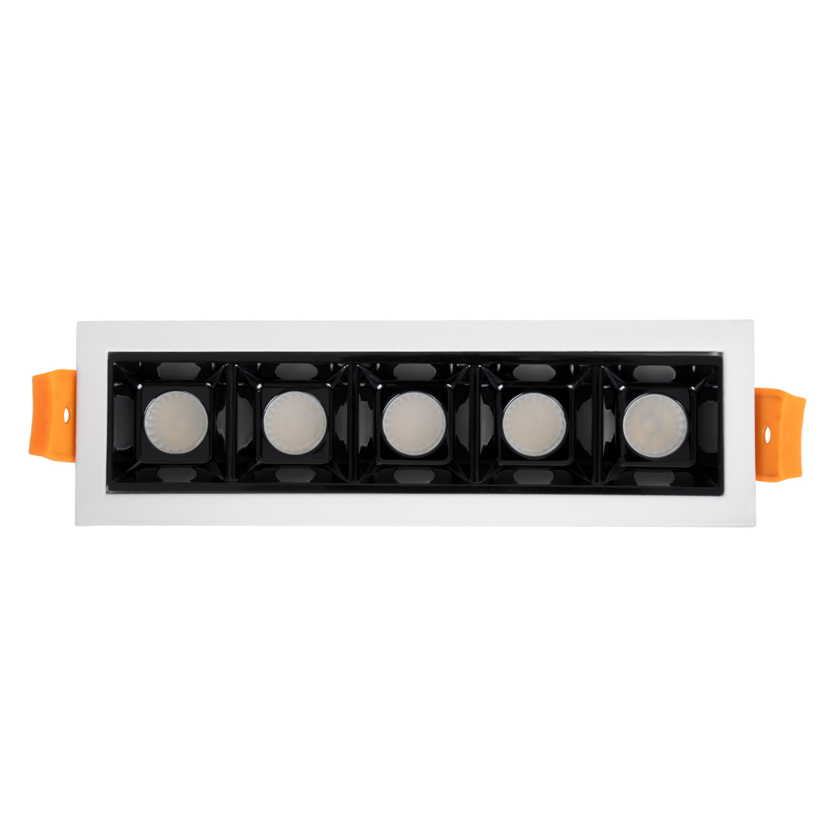 GloboStar® LUMINAR SUPERIOR 60319 Χωνευτό LED Spot Downlight TrimLess 10W 1350lm 36° AC 220-240V IP20 Μ14.8 x Π4.3 x Υ4.5cm - Λευκό με Μαύρο Κάτοπτρο - Θερμό Λευκό 2700K - Bridgelux High Lumen Chip Gen2 - TÜV Certified Driver - 5 Years Warranty - Image 6